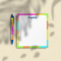 Abstracte kleurrijke moderne aangepaste naam: wegs