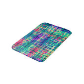 Abstracte kleurrijke moderne tie kleurstof patroon badmat (Gekanteld)