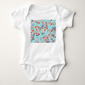 Abstracte Kleurrijke Rozen:  Bloemen Romper