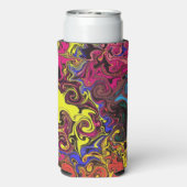 Abstracte kleurrijke strijders / (Seltzer Achterkant)