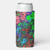 Abstracte kleurrijke strijders / (Seltzer Voorkant)