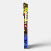 Abstracte kleurrijke strijders / Case-Mate iPhone case (Achterkant / Links)
