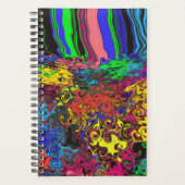 Abstracte kleurrijke strijders / fijngemaakt / planner (Voorkant)