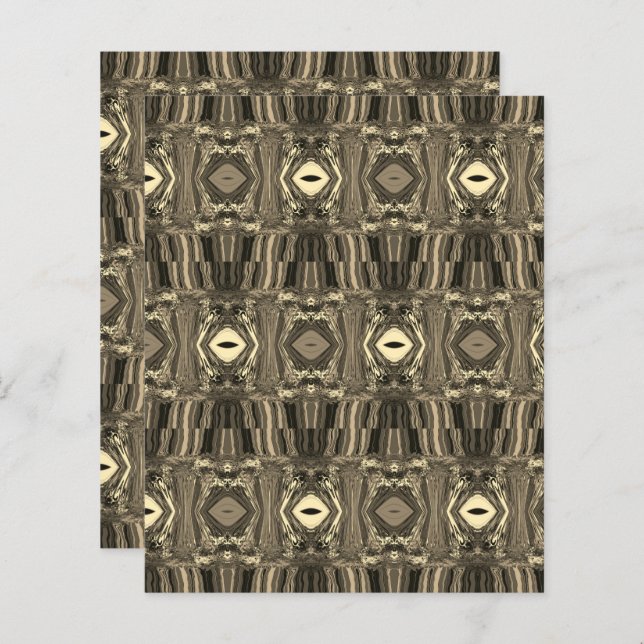 Abstracte kleurrijke strijders P & P Half Brick Se (Voorkant / Achterkant)