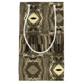 Abstracte kleurrijke strijders P & P Half Brick Se Klein Cadeauzakje (Voorkant)