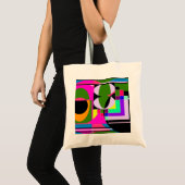 Abstracte kleurrijke tas (Voorkant (product))