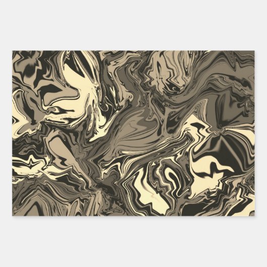 Abstracte kleurrijke tweekleurig / fijngemaakt / f inpakpapier vel (Voorkant 3)