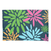 Abstracte kleurrijke vuurwerkbloemen Kussensloop (Voorkant)