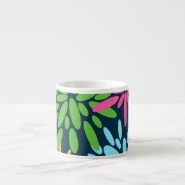 Abstracte Kleurrijke Vuurwerkbloemen Specialty Mok