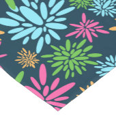 Abstracte Kleurrijke Vuurwerkbloemen Tafelloper (Hoek)