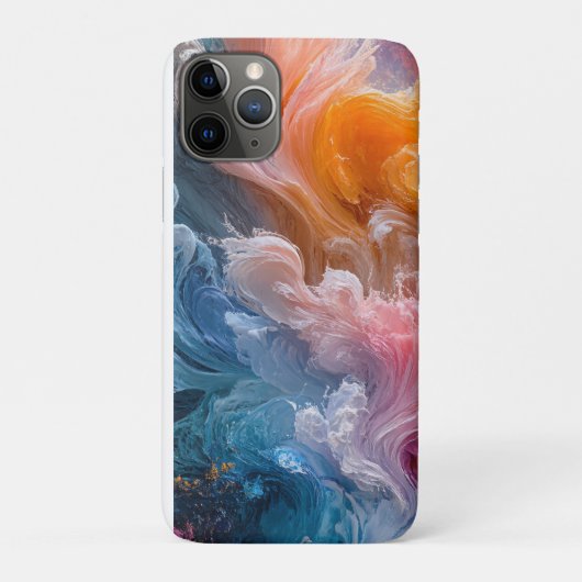 Abstracte kleurrijke wervelingen Case-Mate iPhone case (Achterkant)