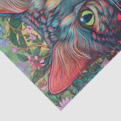 Abstracte kleurstof tissuepapier (Detail)