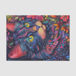 Abstracte kleurstof tissuepapier