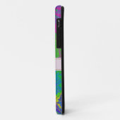 Abstracte kleurstofmonogram Case-Mate iPhone case (Achterkant/links)