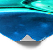 Abstracte kleurstudie 125, poster (Hoek)