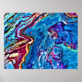 Abstracte Kleurstudie 148, Poster (Voorkant)