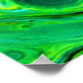 Abstracte kleurstudie 181, poster (Hoek)