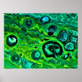 Abstracte kleurstudie 181, poster (Voorkant)