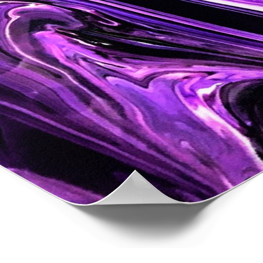 Abstracte kleurstudie 209, poster (Hoek)