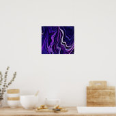 Abstracte kleurstudie 211, poster (Keuken)