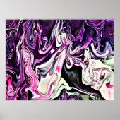 Abstracte kleurstudie 215, poster (Voorkant)