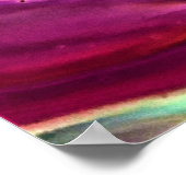 Abstracte kleurstudie 220, poster (Hoek)