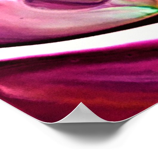 Abstracte kleurstudie 222, poster (Hoek)