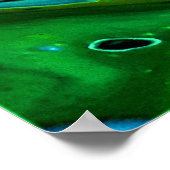 Abstracte kleurstudie 251, poster (Hoek)