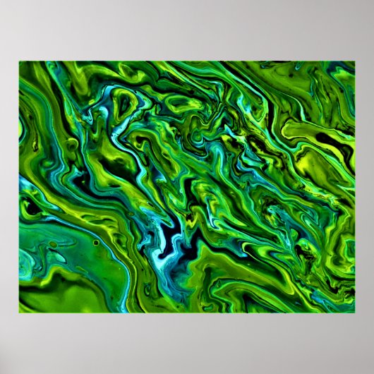 Abstracte kleurstudie 256, poster (Voorkant)