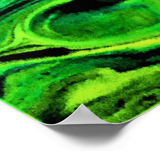 Abstracte kleurstudie 257, poster (Hoek)