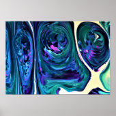 Abstracte kleurstudie 278, poster (Voorkant)