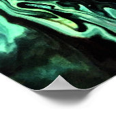 Abstracte kleurstudie 300, poster (Hoek)