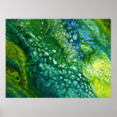 Abstracte kleurstudie 307, poster (Voorkant)