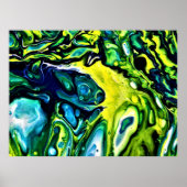 Abstracte kleurstudie 313, poster (Voorkant)