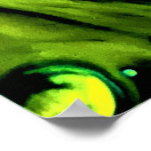 Abstracte kleurstudie 314, poster (Hoek)