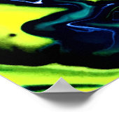 Abstracte kleurstudie 316, poster (Hoek)