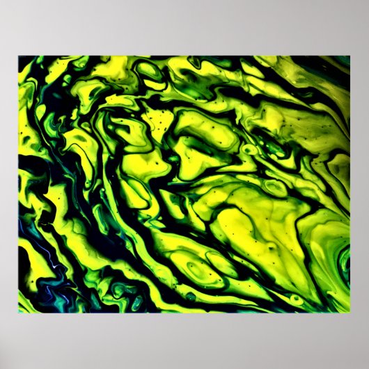 Abstracte kleurstudie 316, poster (Voorkant)