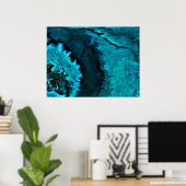 Abstracte kleurstudie 31; poster (Thuiskantoor)