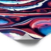 Abstracte kleurstudie 336, poster (Hoek)