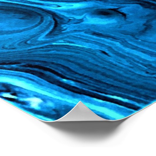 Abstracte kleurstudie 338, poster (Hoek)