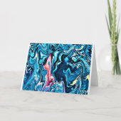 Abstracte kleurstudie 345, Kaart (Voorkant)