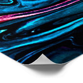 Abstracte kleurstudie 349, poster (Hoek)