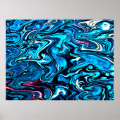 Abstracte kleurstudie 349, poster (Voorkant)