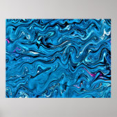 Abstracte kleurstudie 355, poster (Voorkant)