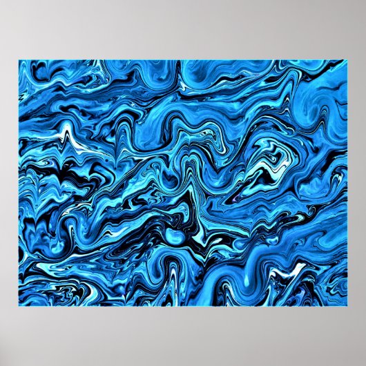 Abstracte kleurstudie 356, poster (Voorkant)