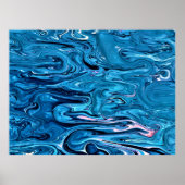 Abstracte kleurstudie 358, poster (Voorkant)