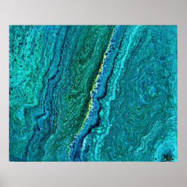 Abstracte kleurstudie 37, poster