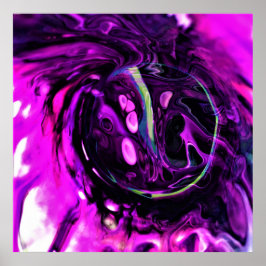 Abstracte kleurstudie 384, poster