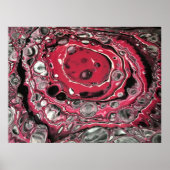 Abstracte kleurstudie 432, poster (Voorkant)