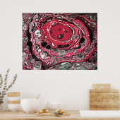 Abstracte kleurstudie 432, poster (Keuken)